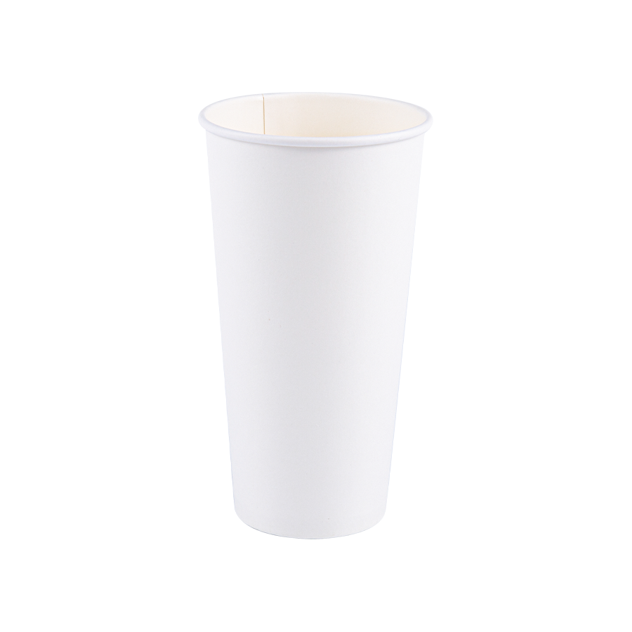 16oz (500 ml) PLA biologicky odbúrateľný jednostenný papierový pohár